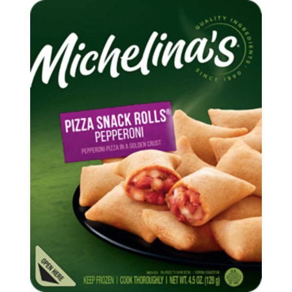 Michelina's Pepperoni Pizza Snack Rolls Meal .