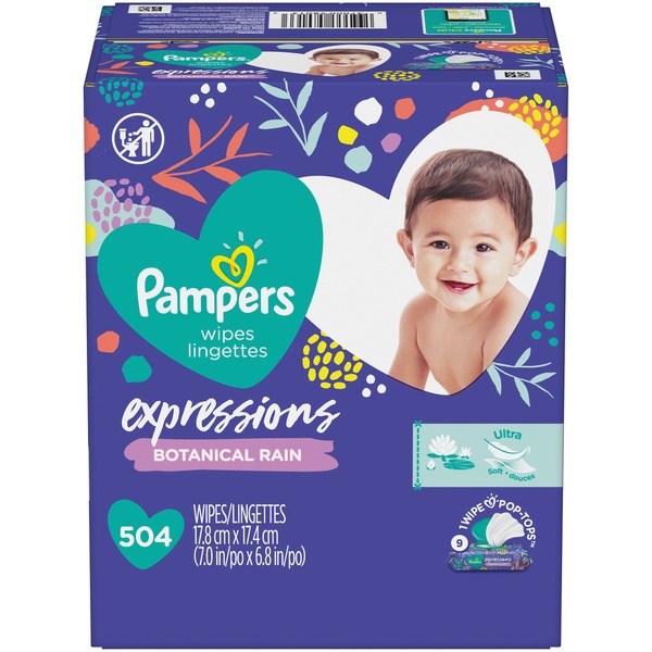 pampers 504 wipes
