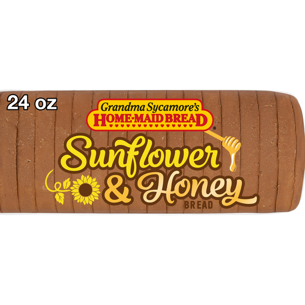 Grandma Sycamore's Sunflower and Honey, Bread, White Bread, 24 oz