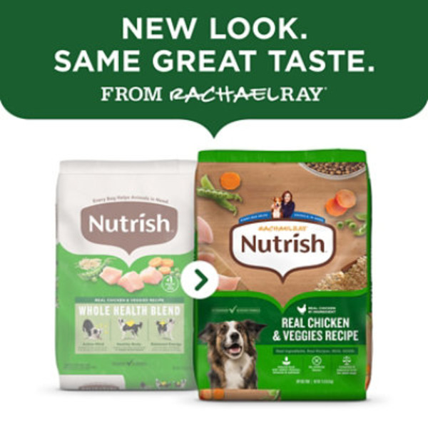 Rachael Ray Nutrish Rachael Ray Nutrish Adult Dry Dog Food Real Chicken & Veggies Recipe, 5 lb. Bag