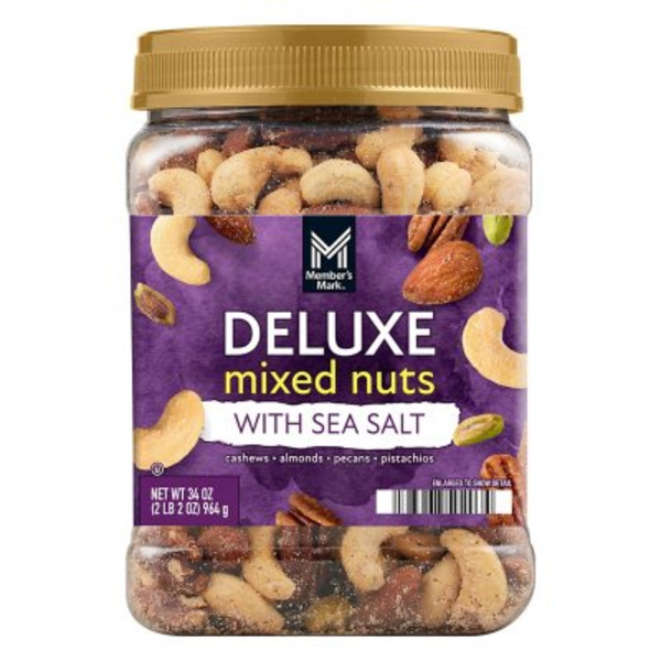 Member's Mark Deluxe Mixed Nuts With Sea Salt Same-Day Delivery