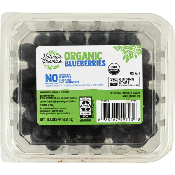Stop & Shop Organic Blueberries Package Same-Day Delivery or Pickup ...