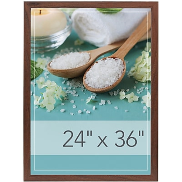 Excello Global Products Wood Poster Frames, 24 x 36 in