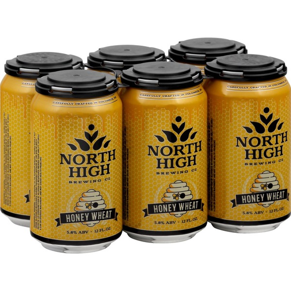 North High Beer, Honey Wheat (12 fl oz) Instacart