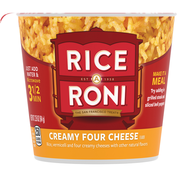 Rice-A-Roni Rice, Creamy Four Cheese Flavor