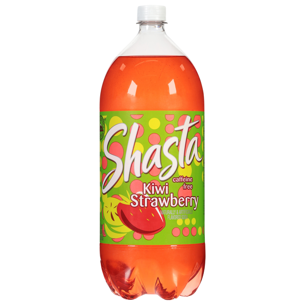 Shasta Soda, Caffeine Free, Kiwi Strawberry Same-Day Delivery or