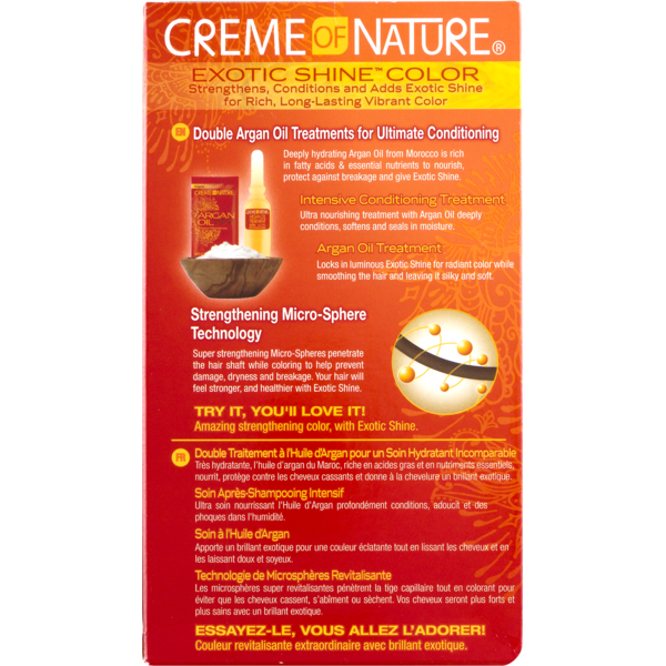 Creme Of Nature Exotic Shine Color With Argan Oil 9 2 Light