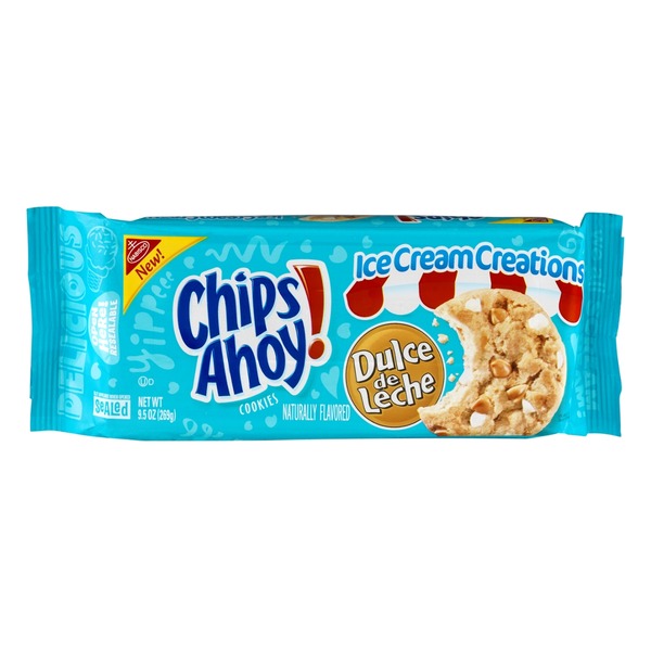 Chips Ahoy! Nabisco Chips Ahoy! Ice Cream Creations Cookies Dulce de