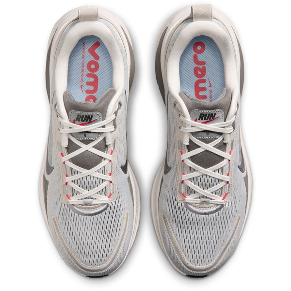 Nike Men's Vomero 18 Running Shoes, Size 10, Medium/D - Grey Fog & Metallic Dark Grey & Summit White