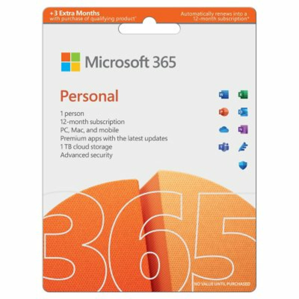 その他 Microsoft - Microsoft MICROSOFT 365 PERSONAL POSA Microsoft 365 Personal 1 Year POSA NZ Instore Only,, Store