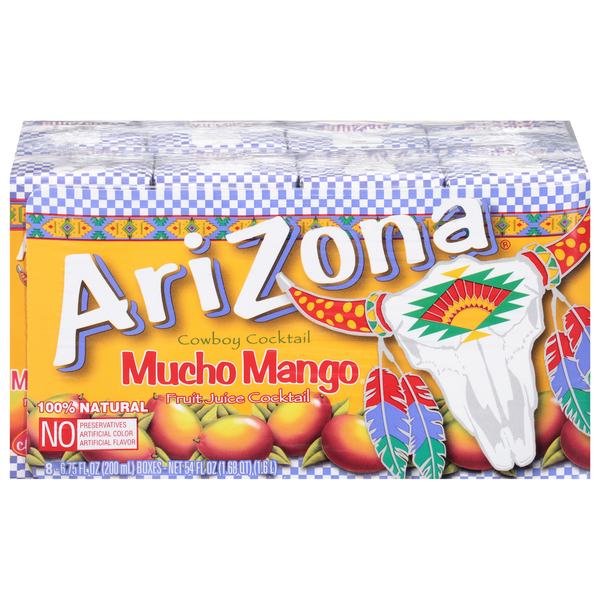 AriZona Cowboy Mucho Mango Fruit Juice Cocktail Same-Day Delivery
