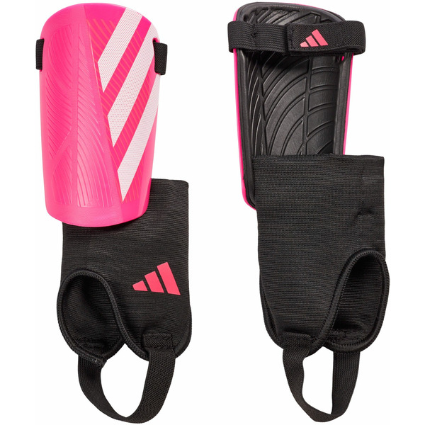 adidas Juniors' Tiro Match Shin Guard - Shock Pink & White