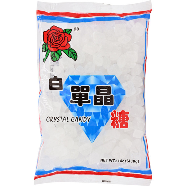 Rose White Crystal Candy