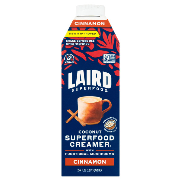 Laird Superfood Cinnamon Coconut Superfood Creamer with Functional