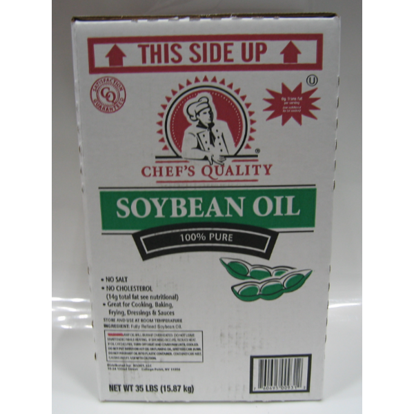 Chef's Quality - Soybean Salad Oil - 35 lbs
