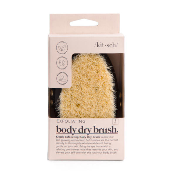 Kitsch Exfoliating Dry Brush for Sensitive Skin