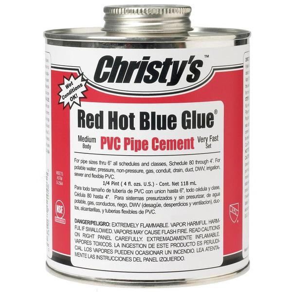 Christy's 4 Oz. Pvc Pipe Cement