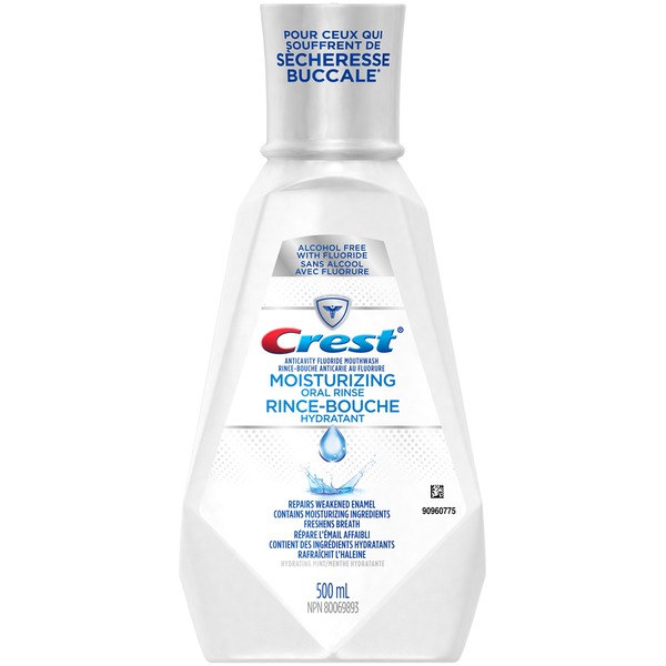 Crest Moisturizing Mouthwash (500 ml) from Loblaws Instacart