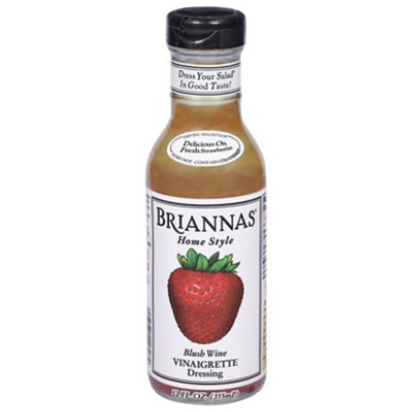 BRIANNAS Home Style Blush Wine Vinaigrette Dressing