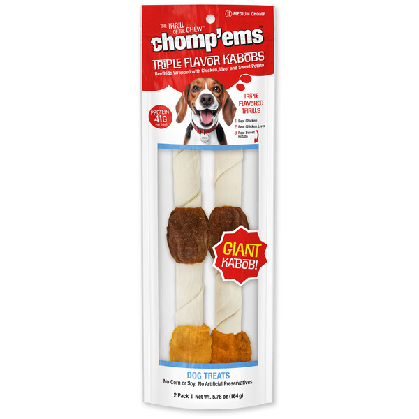 Chomp'ems Triple Flavor Kabobs