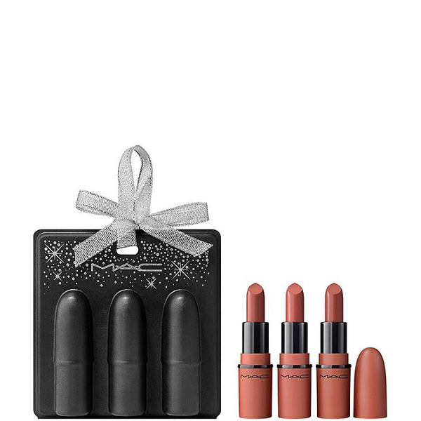 MAC Teddy Party Mini Lipstick Holiday 3-Piece Gift Set