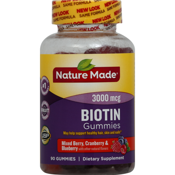 Nature Made Biotin 90 Ct Instacart