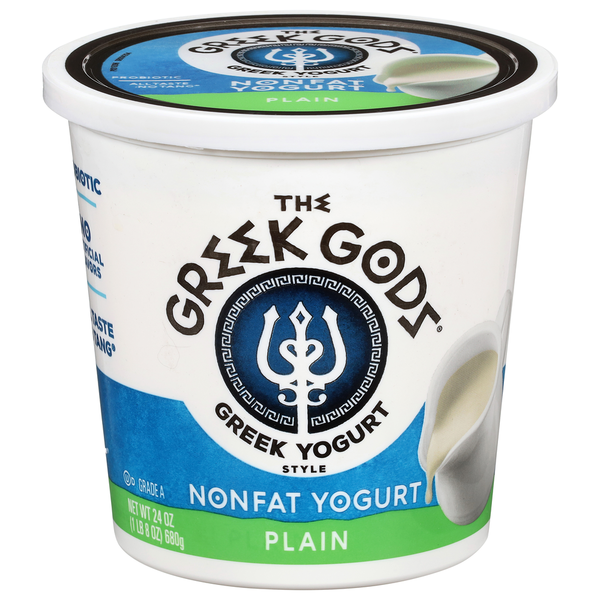 Greek Gods Greek Style Nonfat Plain Yogurt