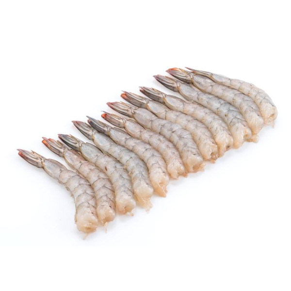 Frozen Wild White Gulf Shrimp - 21/25, USA , IQF, Headless - 5 lb bag