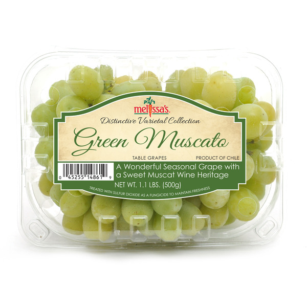 Melissa's Green Muscato Grapes