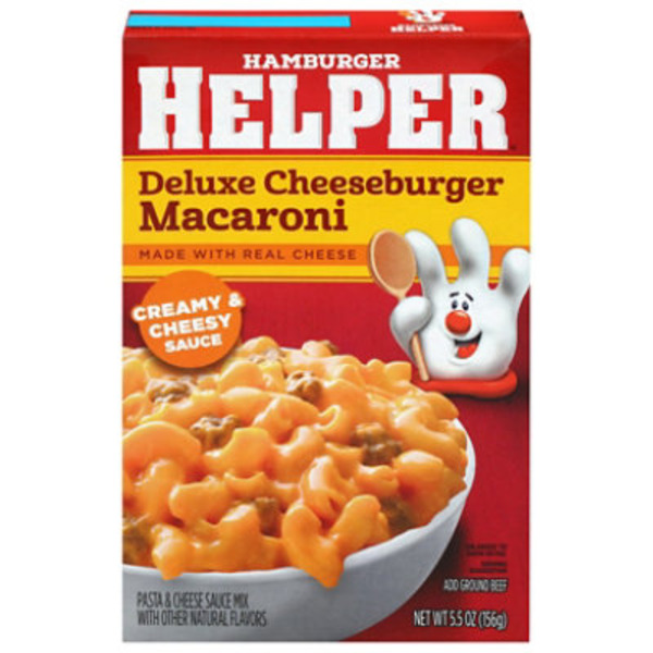 Hamburger Helper Deluxe Cheeseburger Macaroni