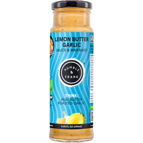 Humble And Frank Foods Lemon Butter Garlic Sauce & Marinade