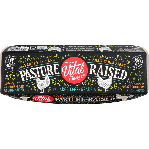 Vital Farms Pasture Raised Large Grade A Eggs