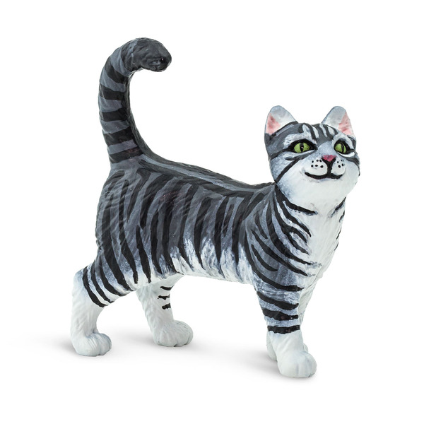 Safari Ltd TOOB Best In Show Gray Tabby Cat