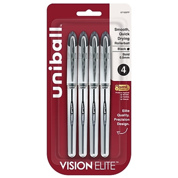 Uni-ball Pens, Black, Bold