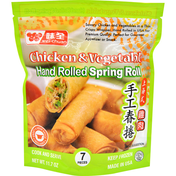 Wei-Chuan Sriracha Chicken Spring Roll