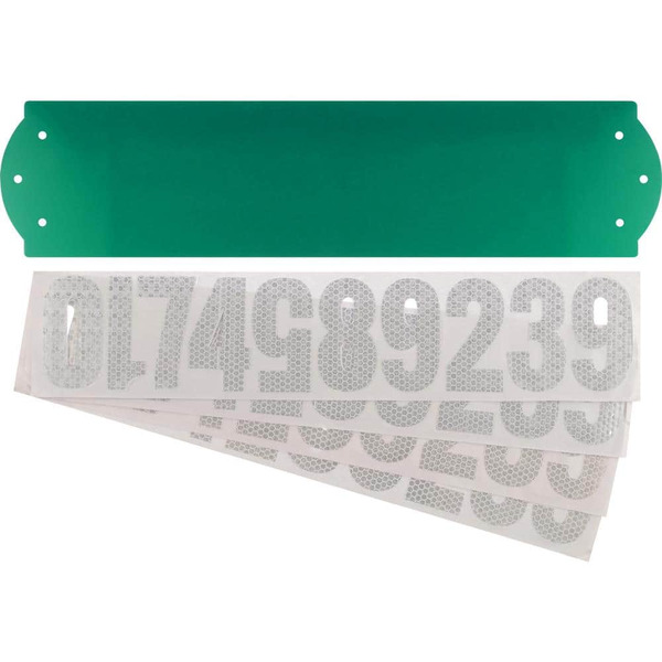 Everbilt Aluminium Reflective Address Kit