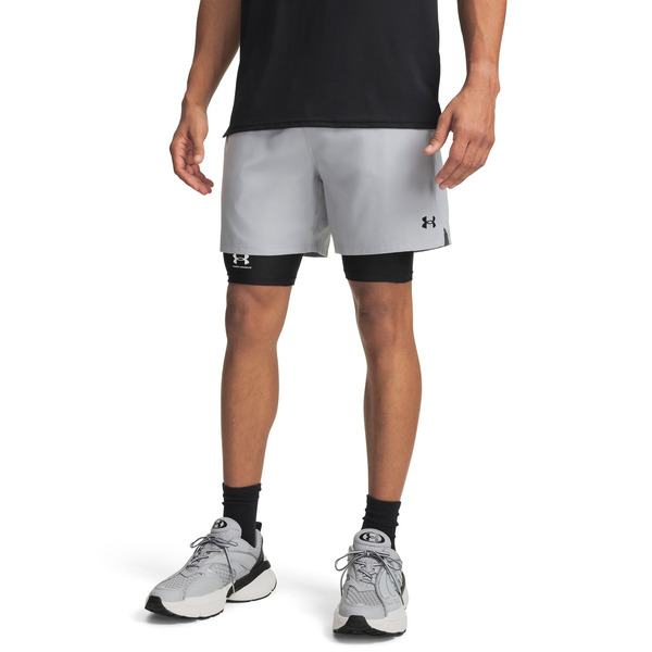 Under Armour Men's Vanish 2.0 Woven 6'' Shorts, M - Mod Gray/Black