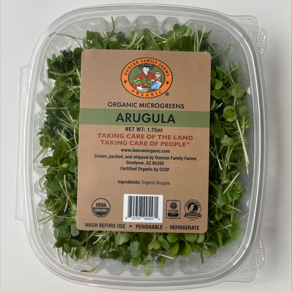 Duncan Family Farms Organic Arugula Microgreens