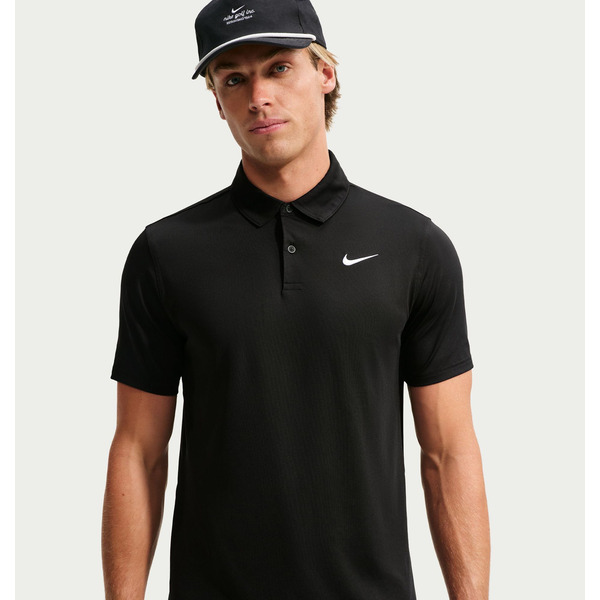 Nike Men's Velocity Dri-FIT Solid Golf Polo, L - Black