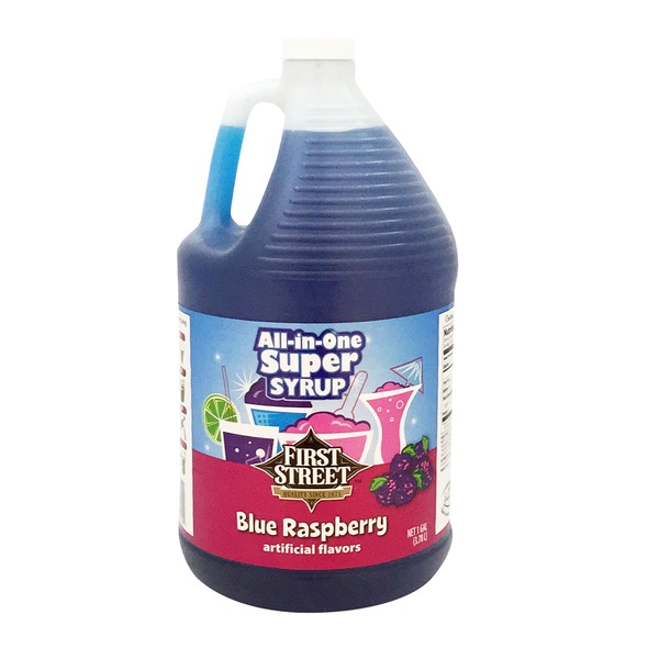 First Street Blue Raspberry Syrup Beverage Base (1 gal) from Smart