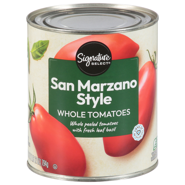 Signature SELECT Tomatoes, Whole, San Marzano Style