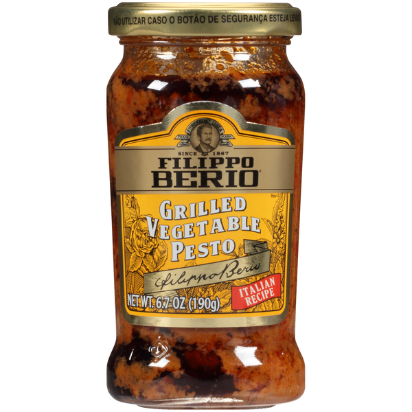 Filippo Berio Grilled Vegetable Pesto Same-Day Delivery or Pickup