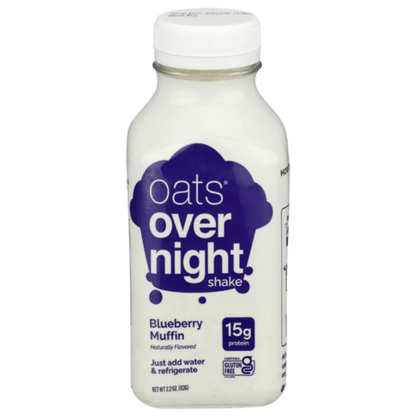 Oats Overnight Blueberry Muffin Shake