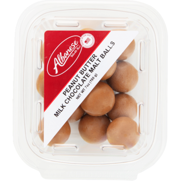 Albanese Confectionery Peanut Butter Milk Chocolate Malt Balls
