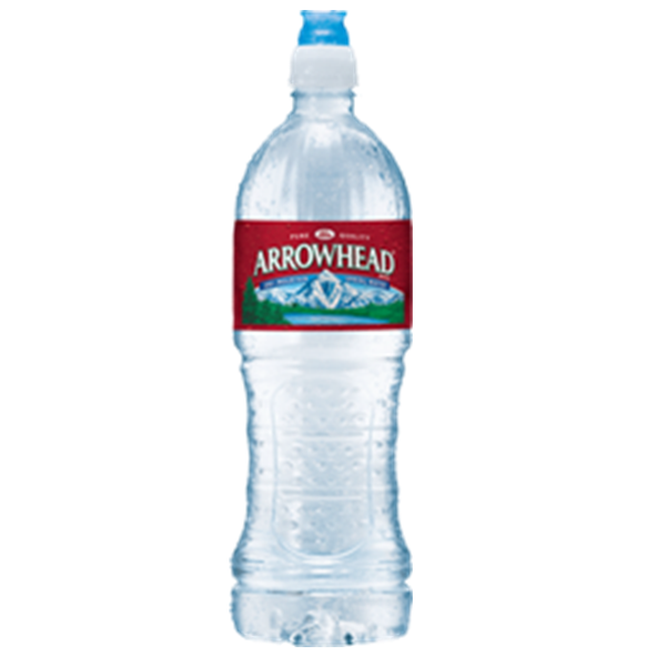 Arrowhead Spring Water - 24/700ml plastic bottles with Sport Caps