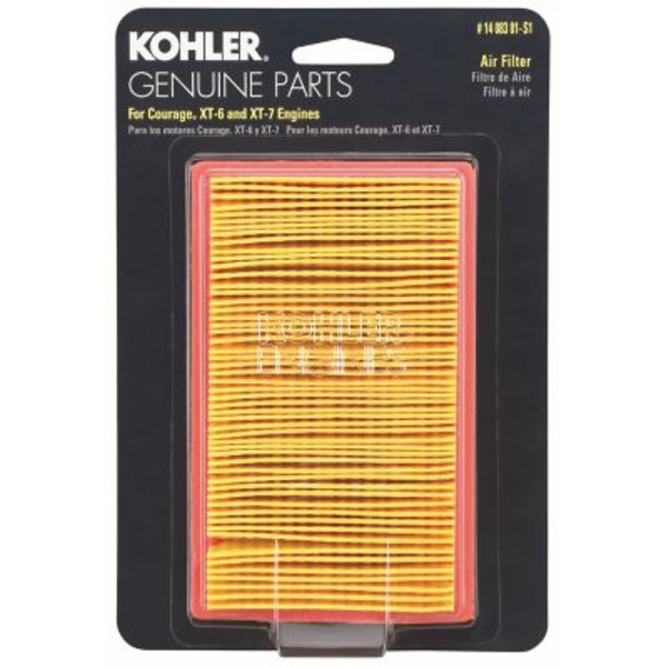 Kohler-Rehlko Lawn Mower Air Filter for Kohler Courage/XT Models