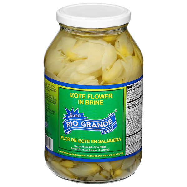 Rio Grande Foods Izote Flower, In Brine