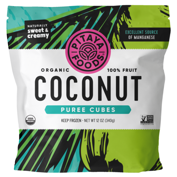 Pitaya Plus Frozen Organic Coconut Bite-Sized Pieces Same-Day