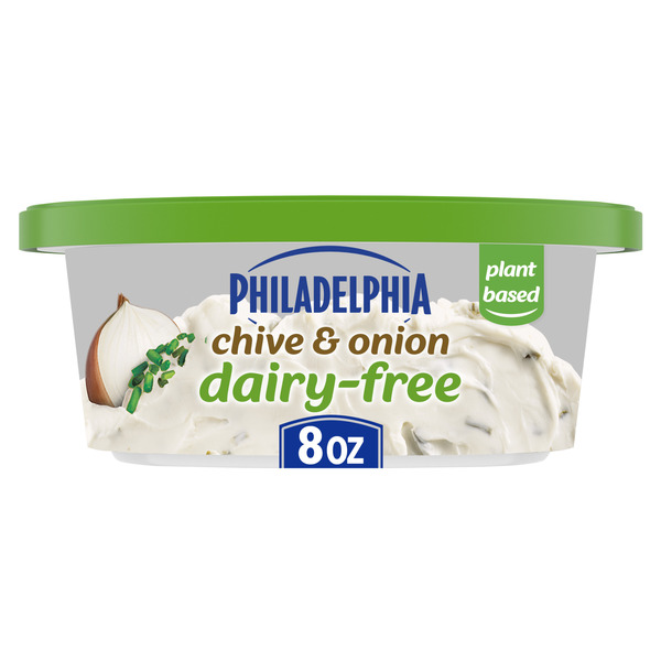Philadelphia Non-Dairy Plant-Based Chive & Onion 