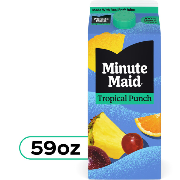 Minute Maid Tropical Punch Juice Drink Carton